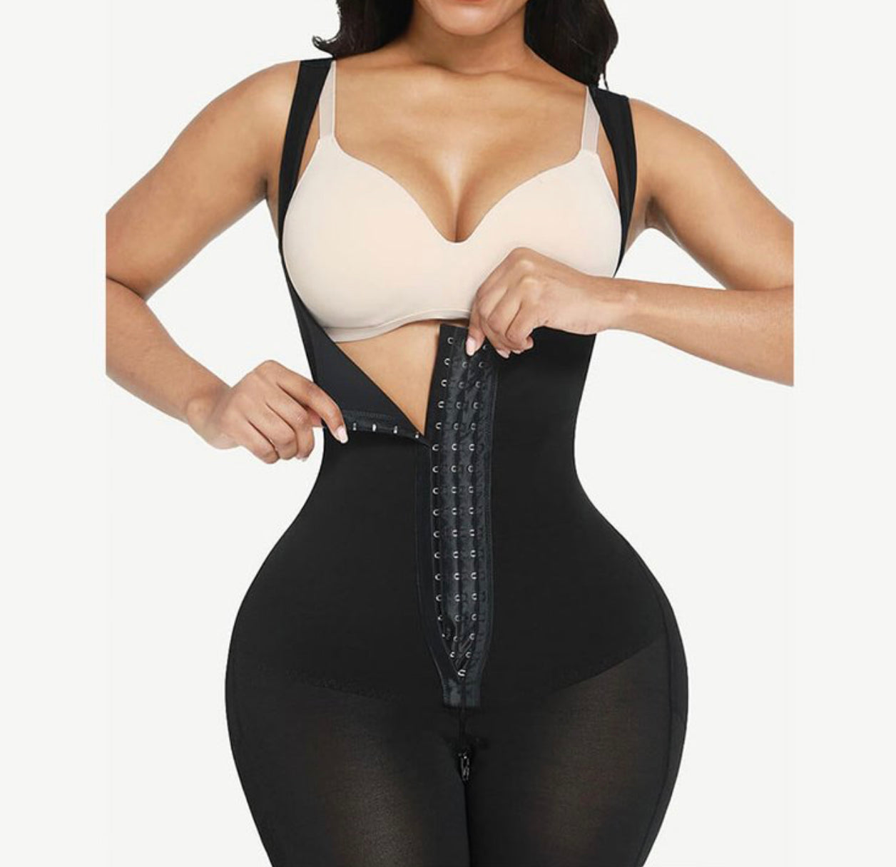 Upper Back Faja W. Zipper Gusset